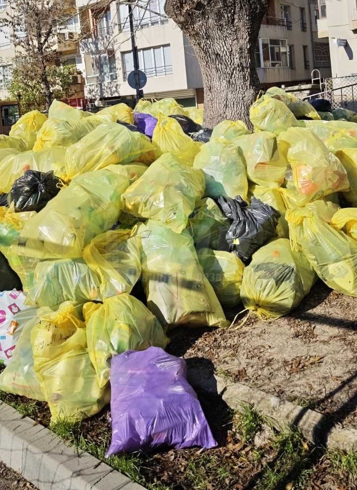 Ученици от 11 бургаски училища събраха над 4.5 тона отпадъци от пластмасови бутилки и алуминиеви кенчета